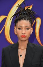 WILLOW SMITH at Aladdin Premiere in Hollywood 05/21/2019