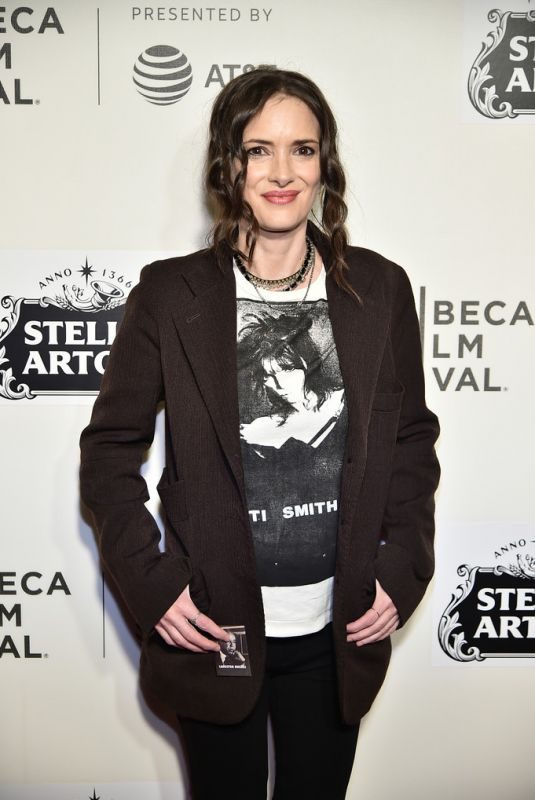 WINONA RYDER at Reality Bites 25th Anniversary at Tribeca Film Festival 05/04/2019