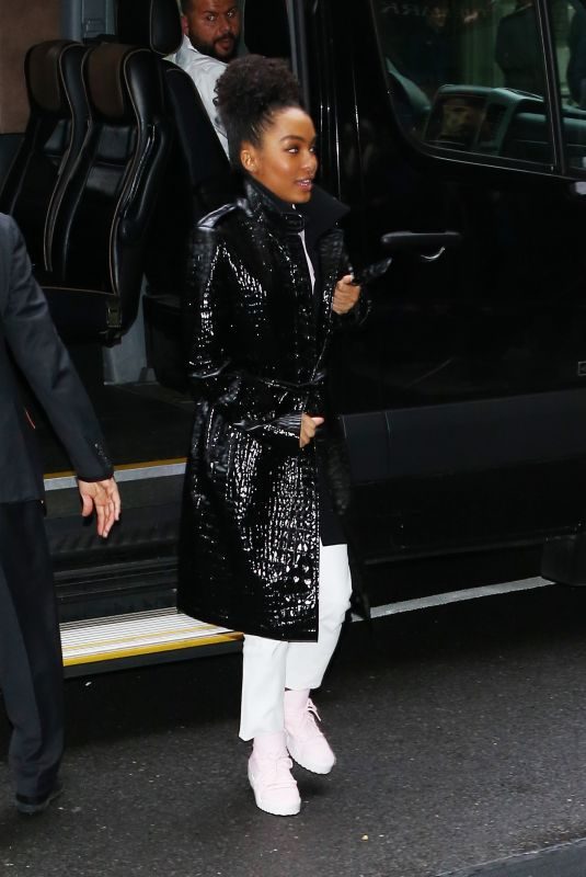 YARA SHAHIDI Arrives at Mark Hotel in New York 05/05/2019