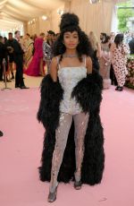 YARA SHAHIDI at 2019 Met Gala in New York 05/06/2019