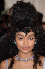 YARA SHAHIDI at 2019 Met Gala in New York 05/06/2019