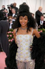 YARA SHAHIDI at 2019 Met Gala in New York 05/06/2019