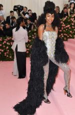YARA SHAHIDI at 2019 Met Gala in New York 05/06/2019