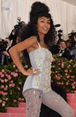 YARA SHAHIDI at 2019 Met Gala in New York 05/06/2019