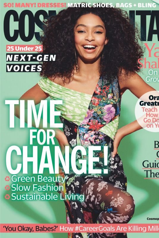 YARA SHAHIDI in Cosmopolitan Magazine, South Africa June 2019
