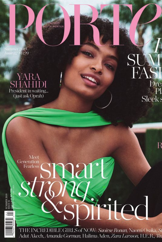 YARA SHAHIDI in Porter Magazine, Summer 2019