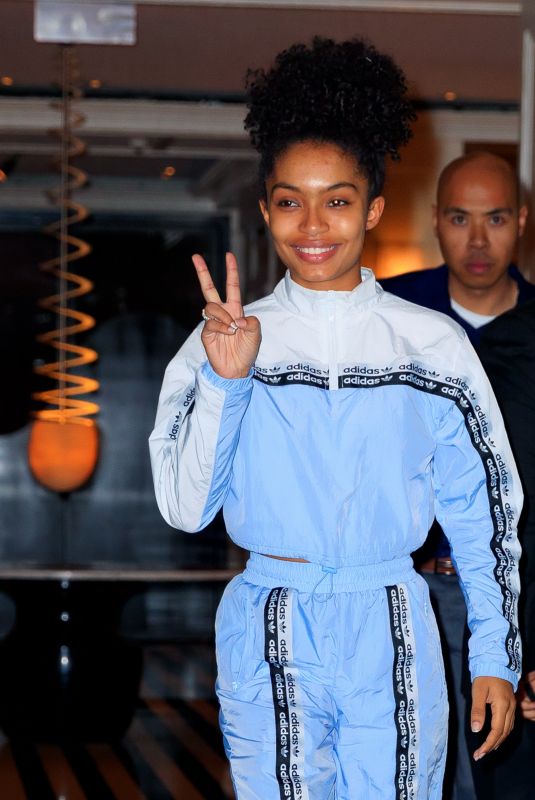 YARA SHAHIDI Out and About in New York 05/03/2019