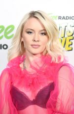 ZARA LARSSON at Free Radio Hits Live in Birmingham 05/04/2019