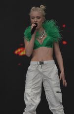 ZARA LARSSON Performs at BBC Radio 1 Big Weekend in Middlesborough 05/26/2019
