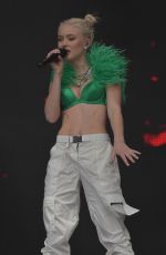 ZARA LARSSON Performs at BBC Radio 1 Big Weekend in Middlesborough 05/26/2019