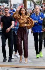 ZENDAYA COLEMAN Arrives at Jimmy Kimmel Live! 05/09/2019