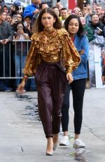 ZENDAYA COLEMAN Arrives at Jimmy Kimmel Live! 05/09/2019