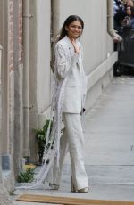 ZENDAYA COLEMAN Arrives at Jimmy Kimmel Live! in Hollywood 05/09/2019