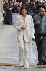 ZENDAYA COLEMAN Arrives at Jimmy Kimmel Live! in Hollywood 05/09/2019