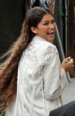 ZENDAYA COLEMAN Arrives at Jimmy Kimmel Live! in Hollywood 05/09/2019