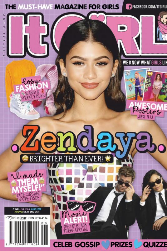 ZENDAYA in It Girl Magazine, June 2019