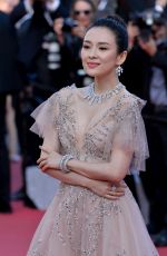 ZHANG ZIYI at 72nd Annual Cannes Film Festival Closing Ceremony 05/25/2019