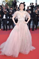 ZHANG ZIYI at 72nd Annual Cannes Film Festival Closing Ceremony 05/25/2019