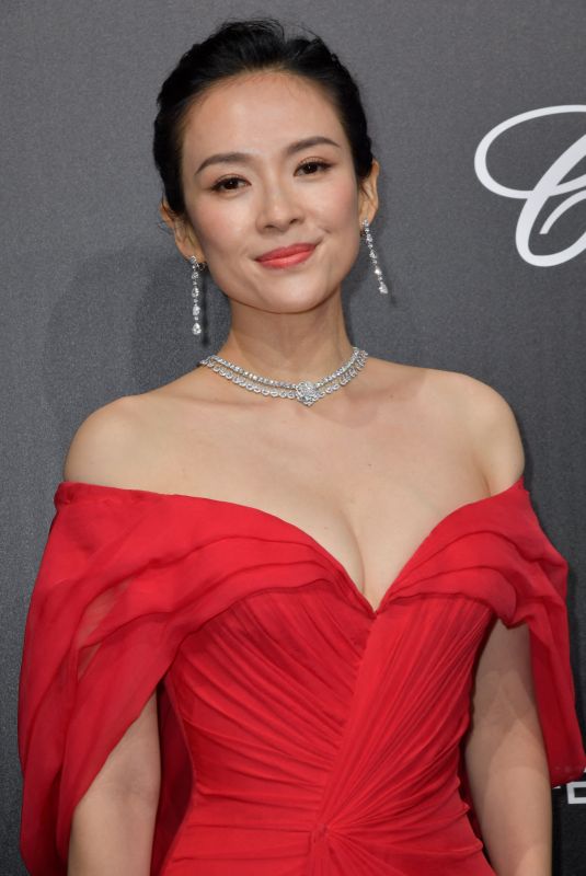 ZHANG ZIYI at Official Trophee Chopard Dinner at Cannes Film Festival 05/20/2019
