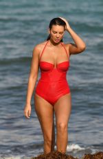 ZITA VASS in Swimsuit at a Beach in Miami 05/12/2019