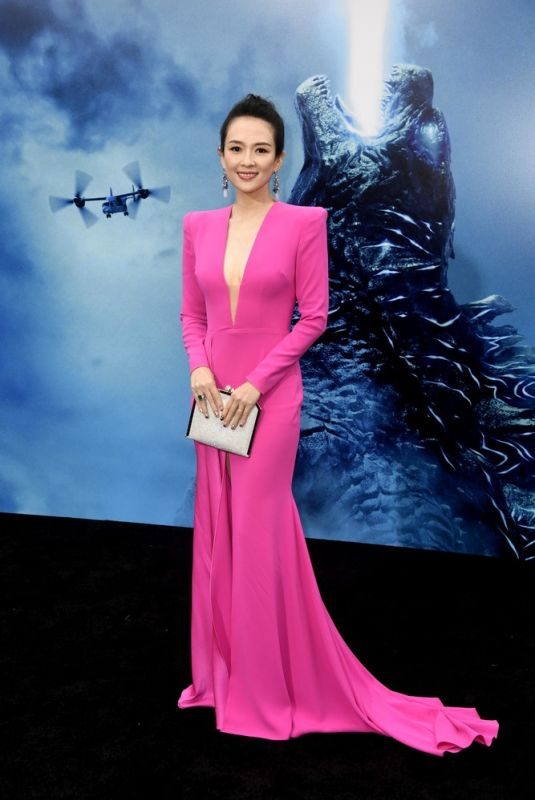 ZIYI ZHANG at Godzilla: King of the Monsters Premiere in Hollywood 05/18/2019