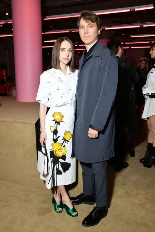 ZOE KAZAN at Prada Resort 2020 Fashion Show in New York 05/02/2019