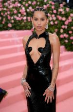 ZOE KRAVITZ at 2019 Met Gala in New York 05/06/2019