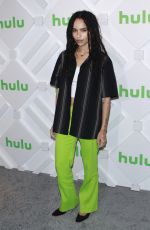 ZOE KRAVITZ at Hulu 2019 Upfront Presentation in New York 05/01/2019