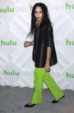 ZOE KRAVITZ at Hulu 2019 Upfront Presentation in New York 05/01/2019