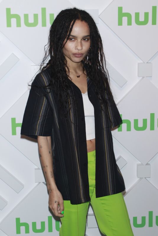 ZOE KRAVITZ at Hulu 2019 Upfront Presentation in New York 05/01/2019