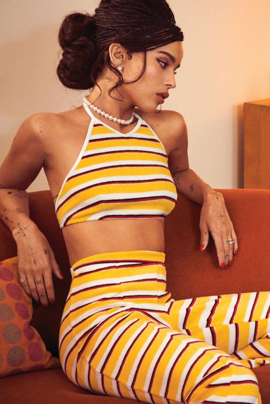 ZOE KRAVITZ in Instyle Magazine, June 2019
