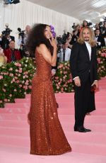 ZOE SALDANA at 2019 MET Gala in New York 05/06/2019