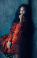 ZOE SALDANA at a Photoshoot, 2019