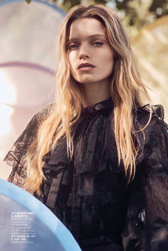 ABBEY LEE KERSHAW in Vogue Magazione, China July 2019