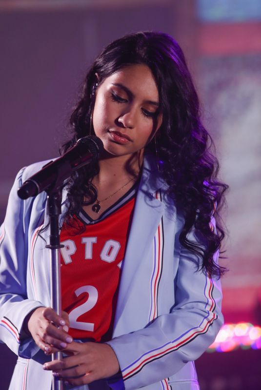 ALESIA CARA at Jimmy Kimmel Live 05/30/2019
