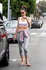 ALESSANDRA AMBROSIO Leaves Yoga Class in Santa Monica 06/24/2019
