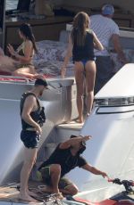 ALESSIA TEDESCHI in Bikini at a Yacht in Formentera 06/25/2019