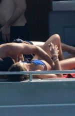 ALESSIA TEDESCHI in Bikini at a Yacht in Formentera 06/25/2019
