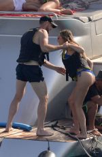 ALESSIA TEDESCHI in Bikini at a Yacht in Formentera 06/25/2019