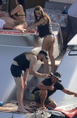 ALESSIA TEDESCHI in Bikini at a Yacht in Formentera 06/25/2019