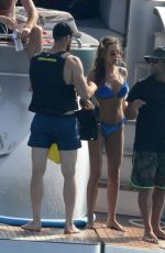 ALESSIA TEDESCHI in Bikini at a Yacht in Formentera 06/25/2019