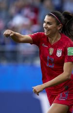 ALEX MORGAN at Fifa World Cup USA vs. Thailand in Reims 06/11/2019