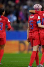 ALEX MORGAN at Fifa World Cup USA vs. Thailand in Reims 06/11/2019