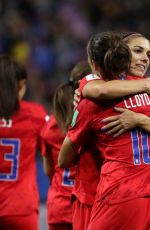 ALEX MORGAN at Fifa World Cup USA vs. Thailand in Reims 06/11/2019