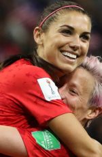 ALEX MORGAN at Fifa World Cup USA vs. Thailand in Reims 06/11/2019