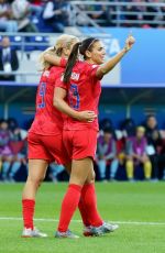 ALEX MORGAN at Fifa World Cup USA vs. Thailand in Reims 06/11/2019