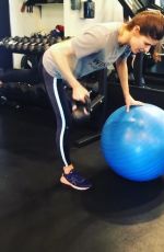 ALEXANDRA DADDARIO Workout at a Gym - Instagram Pictures and Video 05/29/2019