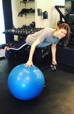 ALEXANDRA DADDARIO Workout at a Gym - Instagram Pictures and Video 05/29/2019