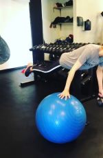 ALEXANDRA DADDARIO Workout at a Gym - Instagram Pictures and Video 05/29/2019