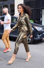 ALEXANDRA SHIPP Arrives at Buzzfeed Office in New York 06/06/2019